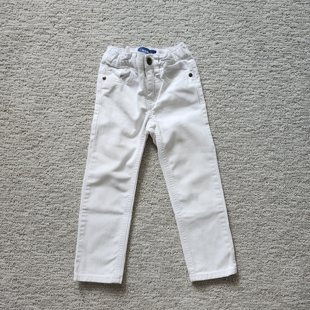 Old Navy Kids Classic White Jeans